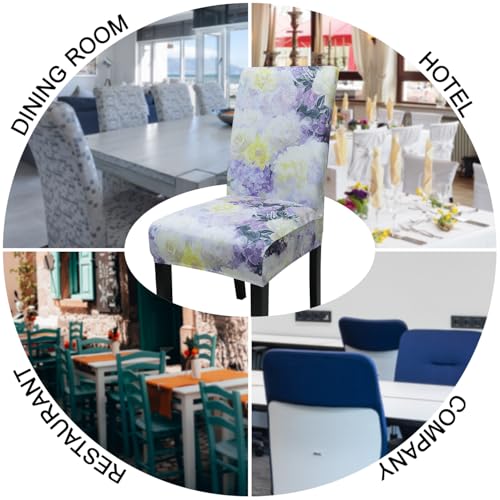 Pattern Chair Covers for Dining Chairs