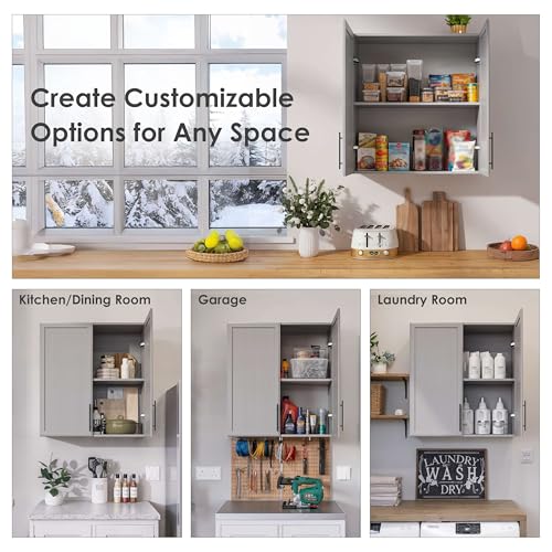 30" Laundry Room Cabinets Wall Mounted
