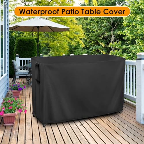 Outdoor Prep Table Covers Waterproof 72''L x 24''W x 55''H