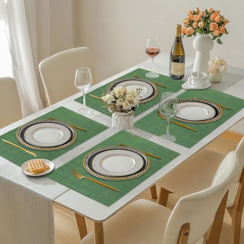 Vinyl Placemats Set of 4 (4 Count)