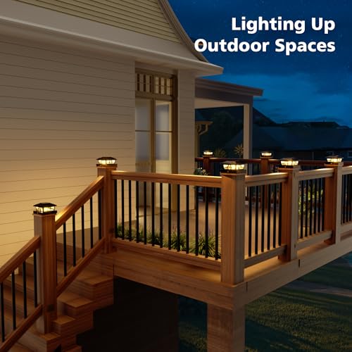 Solar Post Cap Lights (8 Count)