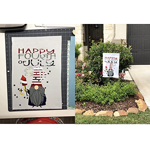 Sublimation Garden Flags Blank Garden Flag 12x18 Inch Double Side Custom Create Your Own Solid White Flag DIY Blanks Canvas Banner to Decorate
