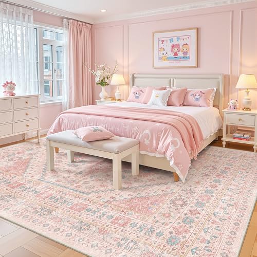 Pink Rugs for Bedroom