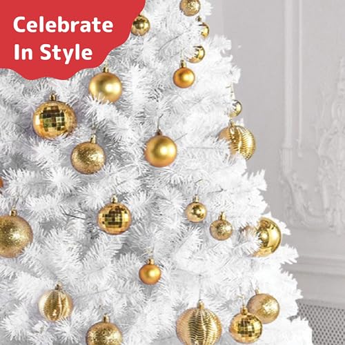 36pc Shatterproof Christmas Ornaments Set