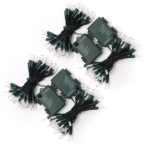 4 Pack 50LED Outdoor Christmas Lights (4 Count)