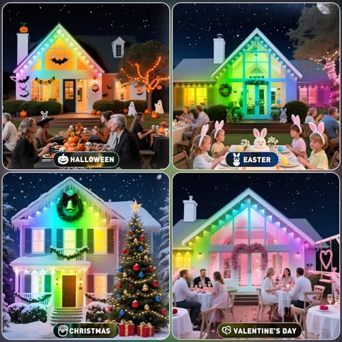 100FT Permanent Outdoor Lights