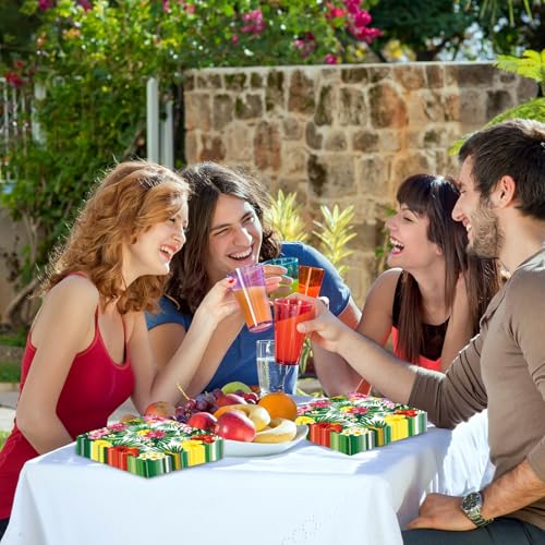 50 Pcs Hawaiian Luau Napkins 6.5 x 6.5 inch (50 Count)