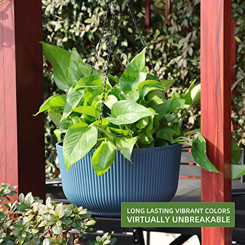 8.75 Inch Self Watering Hanging Planter (2 Count)