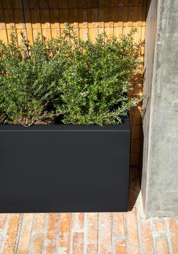 Block Series Long Box Planter (2 Count)