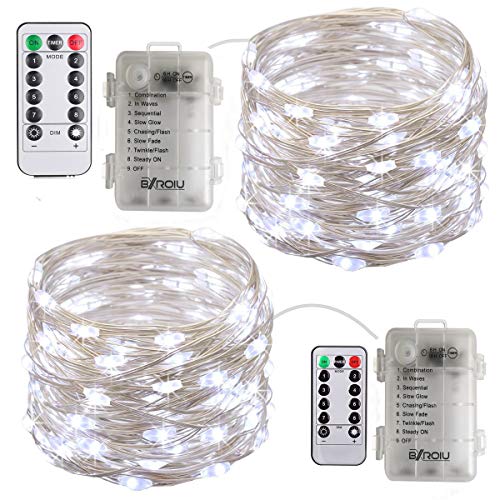 2 x Fairy Lights Battery Operated (32.8 Foot)