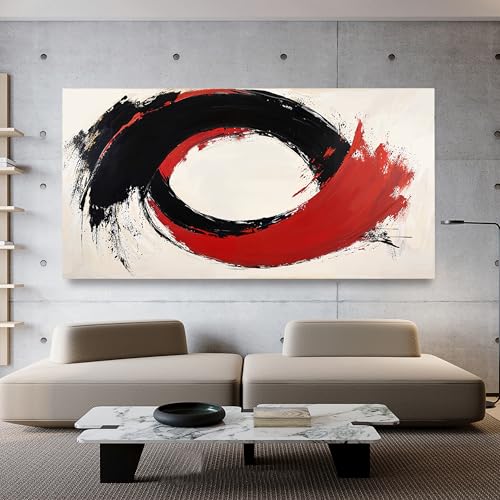 Black And White Wall Art Prints Large Abstract Wall Art Decorations 29"x58"