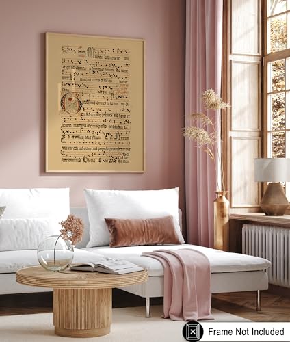 Vintage Hymnal Poster