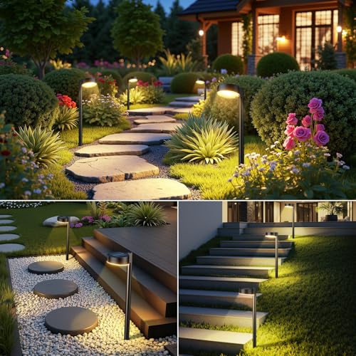 12 Pack Solar Pathway Lights Outdoor (12 Count)