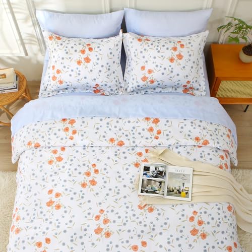 Orange Blossom Bed in a Bag King 7 Pieces