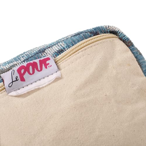 Boho Handmade Fabric Cube Pouf Ottoman Foot Stool