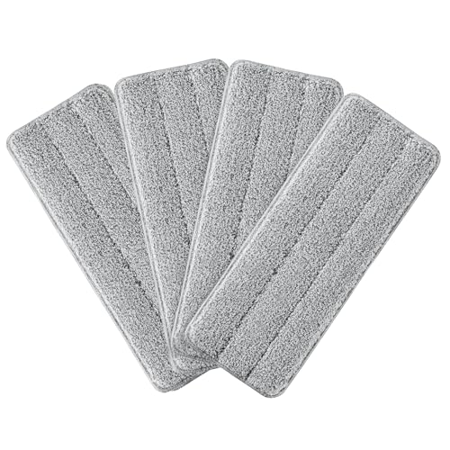 Microfiber Flat Mop Pads (4 Count)