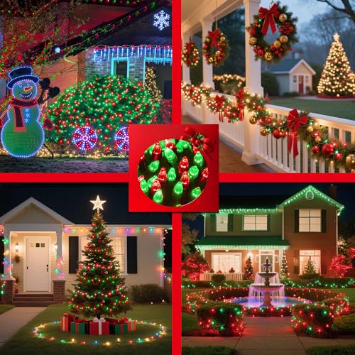 300 LED 75FT Christmas String Lights Indoor Outdoor (75 Foot)