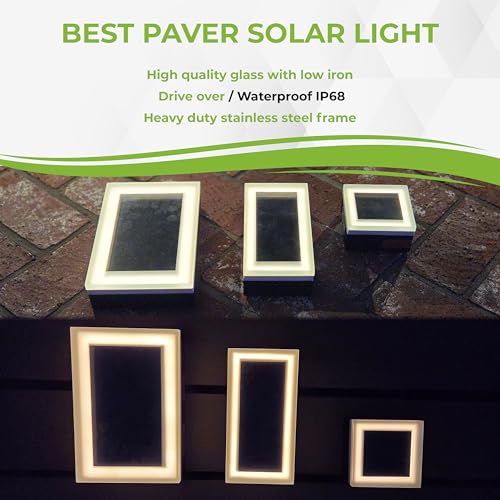 Solar Paver Light 4×8 inch