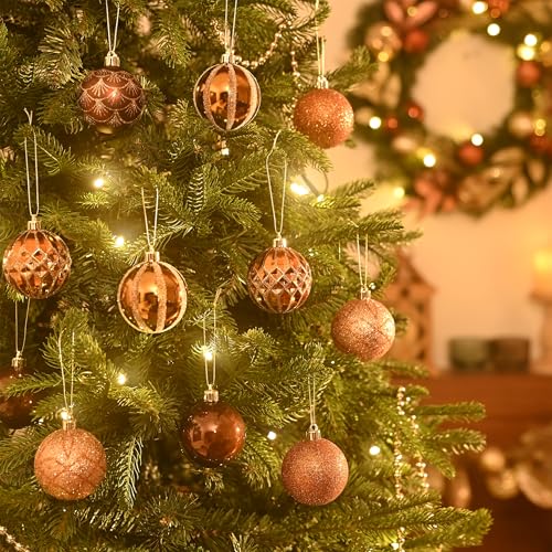 30ct Christmas Tree Decorations Ball Ornaments 2 Inches (30 Count)