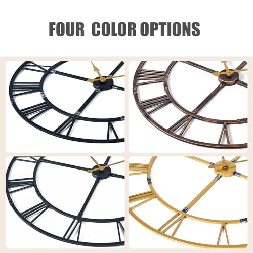 40 Inch Large Silent Wall Clock