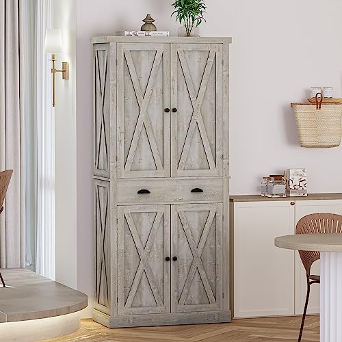 Storage Cabinet with Drawers and Doors for Living Room and Entryway