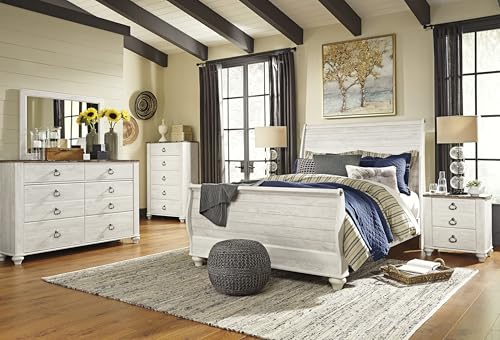 Willowton 2 Drawer Nightstand