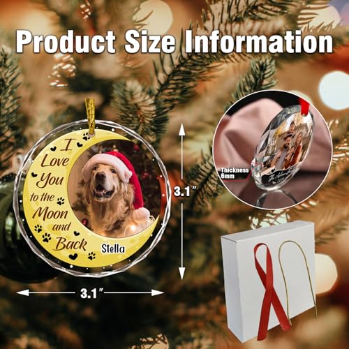 Personalized Dog Cat Ornaments Pet Photo Custom Ornaments