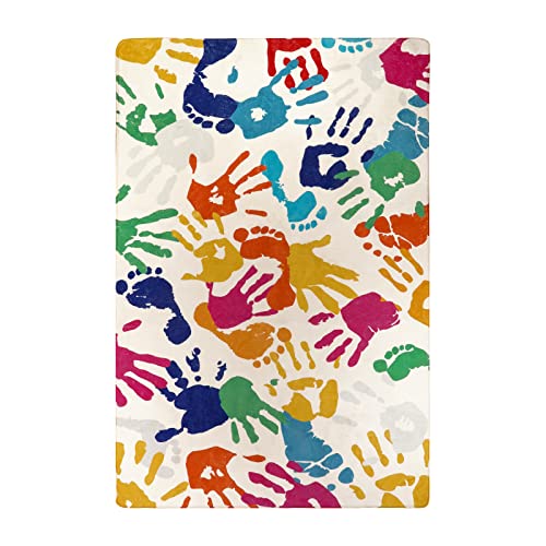 Colorful Kids Rug for Playroom