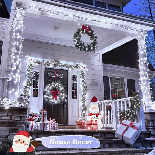 600 LED Solar Christmas Lights (206.7 Foot)