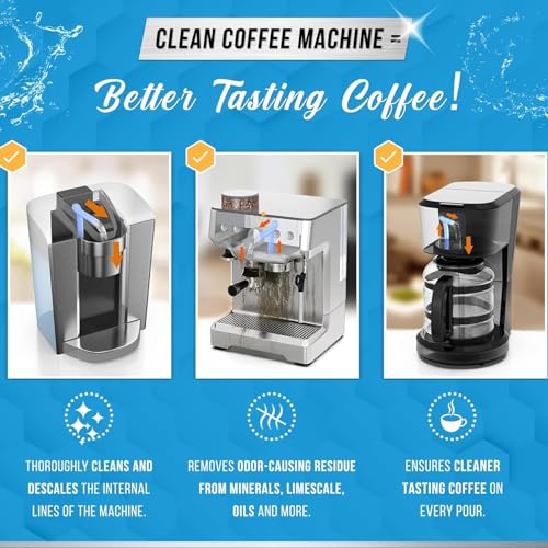 Washer Dishwasher Disposal & Coffee Cleaner Tablets (96 Count)