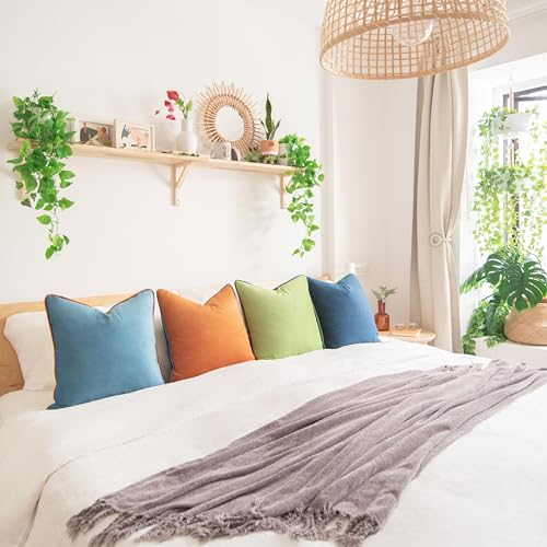 Decorative Throw Pillow Covers Cushion Cases (4 Count)