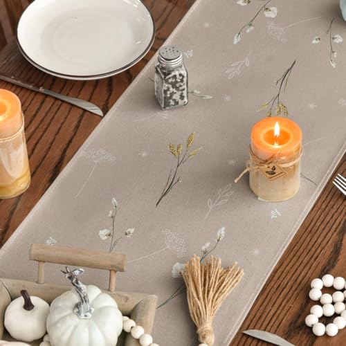 210 GSM Fall Table Runner Home Party Decor 13x60 Inch