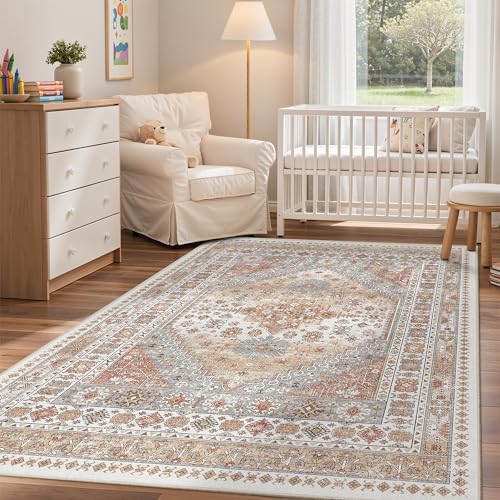 3x5 Area Rug Ultra Soft Washable Rug