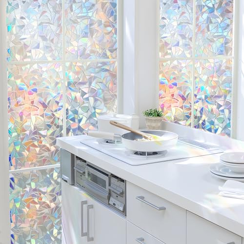 Window Privacy Film Static Cling (321.46 Sq Ft)