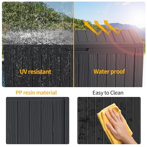270 Gallon Outdoor Storage Box Waterproof
