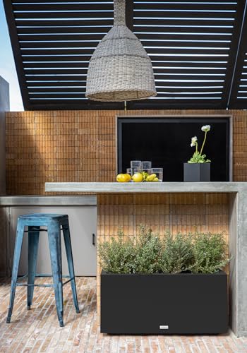 Block Series Long Box Planter (2 Count)