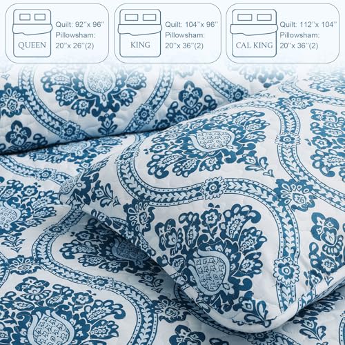 Reversible Boho California King Quilt