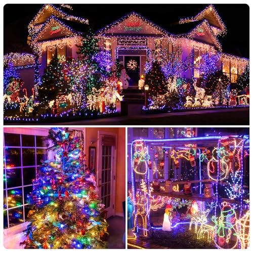 262FT 800 LED Christmas String Lights (262 Foot)