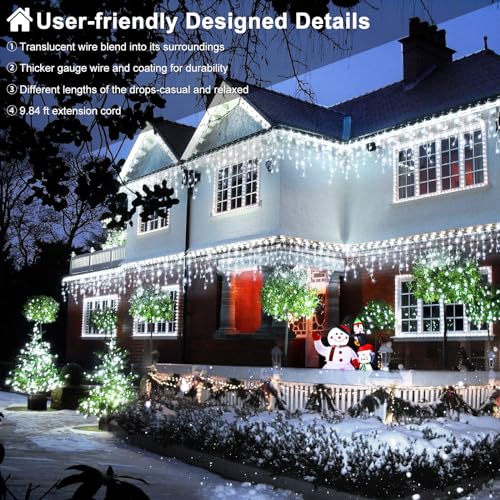 White Christmas Lights Outdoor
