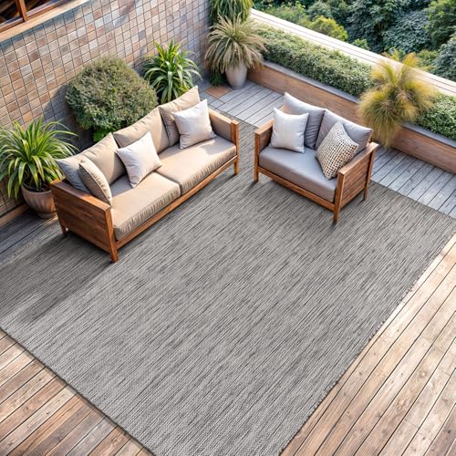 Outdoor Rug 5x7 Modern Area Rugs for Indoor and Outdoor Patios and Porches (35 Sq Ft)