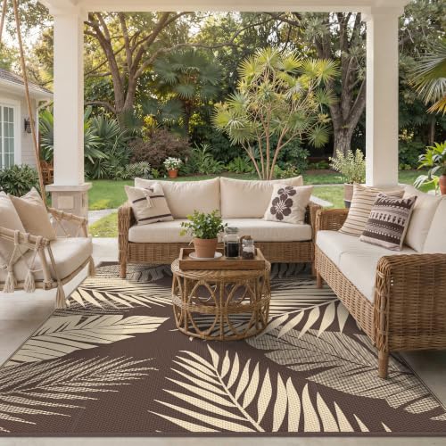 Outdoor Rug Waterproof Plastic Rugs for Patio