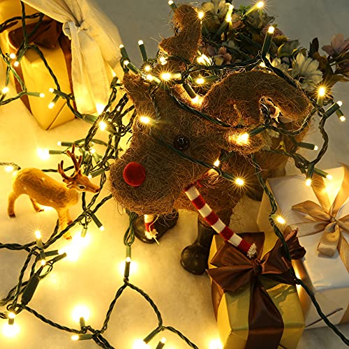 5MM Wide Angle Christmas Lights Warm White