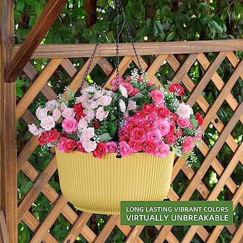 9.8 Inch Self Watering Hanging Planter (2 Count)