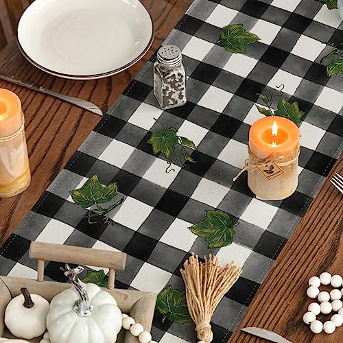 Pumpkin Thankful Fall Table Runner 13x120 Inch