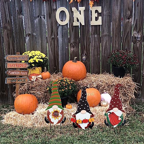Fall Decorations for Home Outdoor (3 Count)
