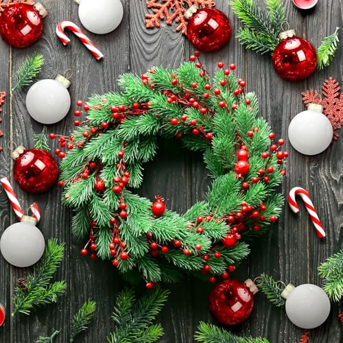 32 Pcs 1'' Mini Glass Christmas Ornament