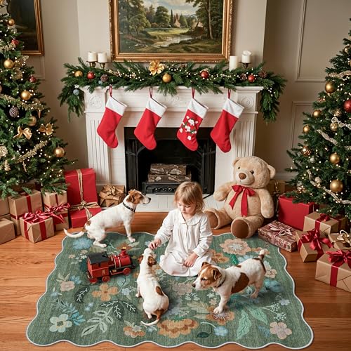 Washable 3x5 Entryway Area Rugs (15 Sq Ft)