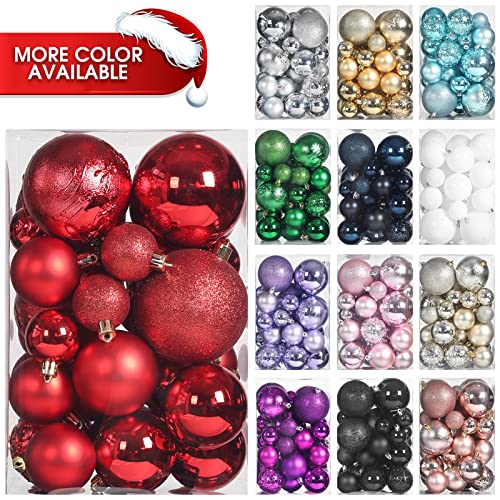 41PCS Christmas Ball Ornaments for Christmas Tree Decorations (45 Count)
