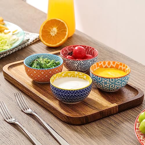 Ceramic 4 OZ Dipping Bowls Set of 6 (6 Count)