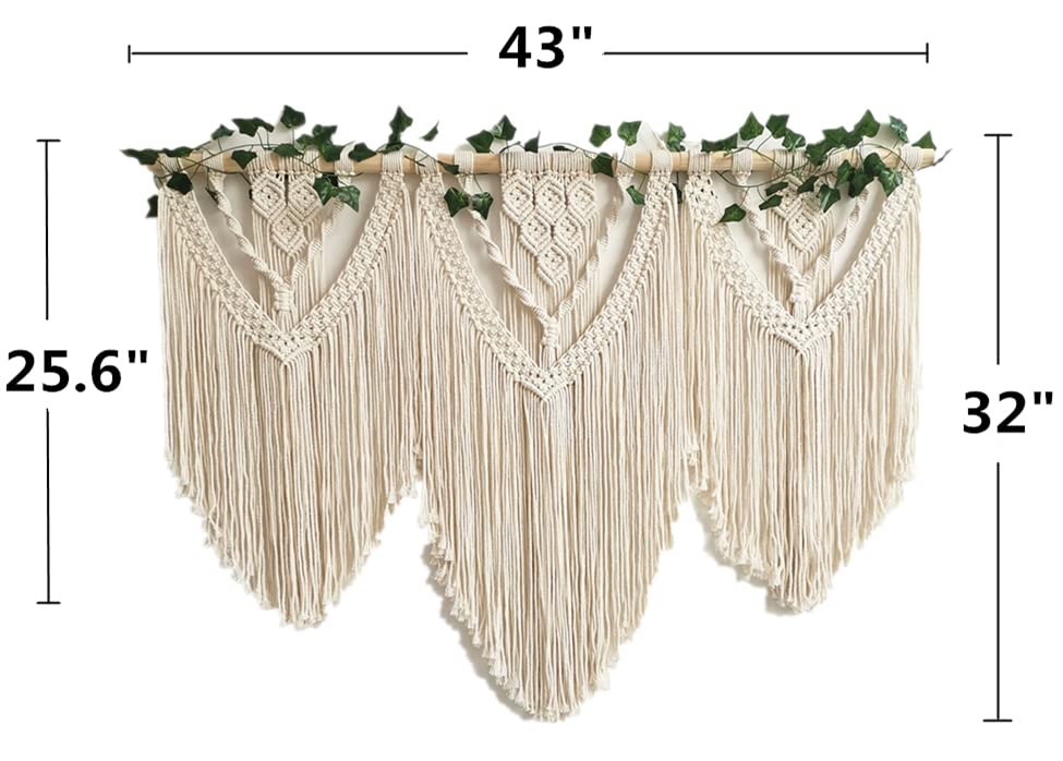 large macrame wall hanging